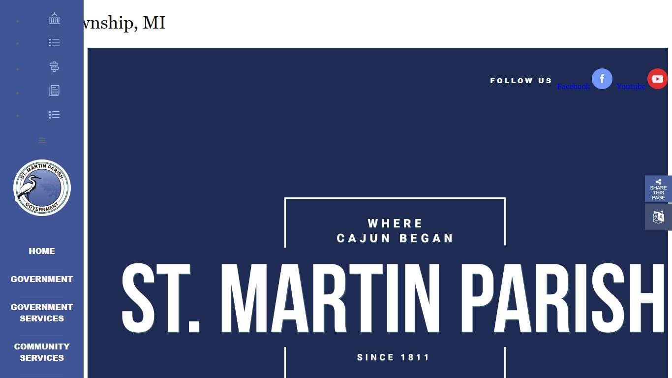 Welcome to St. Martin Parish Government